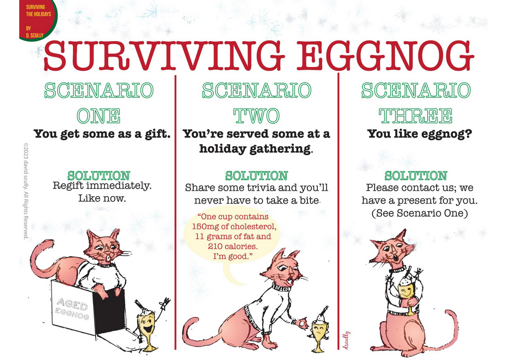 Scully Cards | Card - Holiday Eggnog