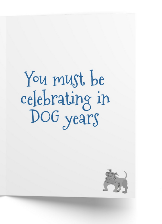 Scully Cards | Card - Birthday Dog Years