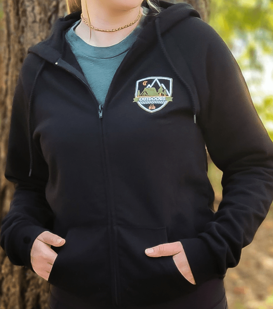 Barefoot Eco Outfitters | Zip Hoodie - Outdoors