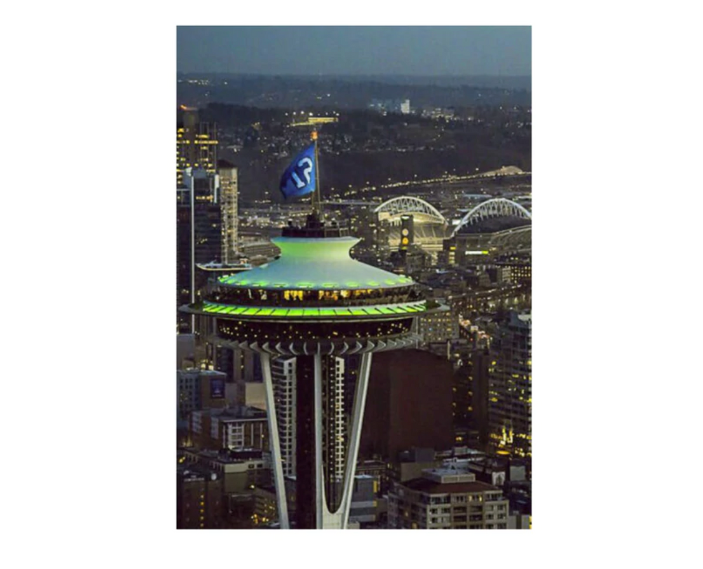 BJ | Card - Space Needle 12th Man