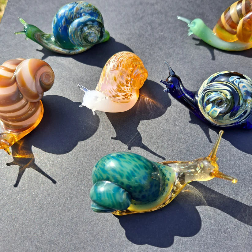 Sunshine Glass Gifts | Glass - Snail Sculpture