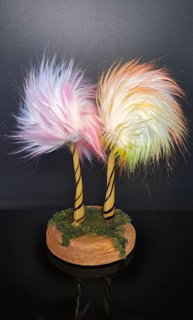 Sunshine Glass Gifts | Glass Sculpture - Dr. Seuss Truffula Trees
